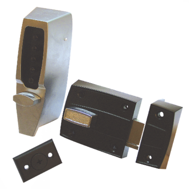 Click Here To Enlarge This Photo Of L4442 - DORMAKABA 7100 Series 7106 Digital Lock Rim Deadlatch - Satin Chrome