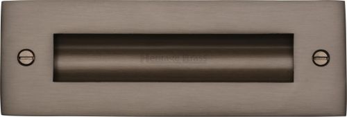 Click Here To Enlarge This Photo Of C1820 6-MB Heritage Brass Flush Pull Handle 6" Matt Bronze Finish