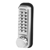L5168 - LOCKEY 2500 Series Digital Lock With Surface Hook Bolt for Sliding Doors