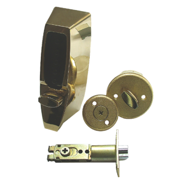 Click Here To Enlarge This Photo Of L3289 - DORMAKABA 7100 Series 7104 Digital Lock Mortice Deadlatch - Polished Brass