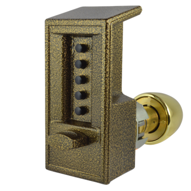 Click Here To Enlarge This Photo Of L11838 - DORMAKABA 6200 Series Digital Lock - Gold
