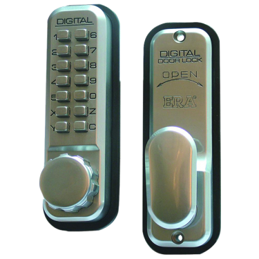 Click Here To Enlarge This Photo Of L11821 - ERA 290 Series Digital Lock Without Holdback - Satin Chrome