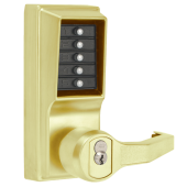 L8452 - DORMAKABA Simplex L1000 Series L1021B Digital Lock Right Handed - Polished Brass
