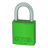 L25506 - ABUS 72LL/40 Anti-Rust Love Lock 40mm Aluminium Padlock Green
