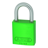 L25507 - ABUS 72LL/40 Anti-Rust Love Lock 40mm Aluminium Padlock Fresh Green