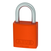 L25509 - ABUS 72LL/40 Anti-Rust Love Lock 40mm Aluminium Padlock Orange