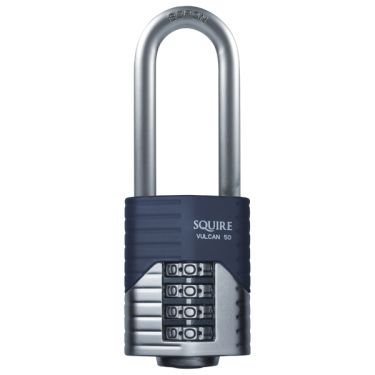 Click Here To Enlarge This Photo Of L27238 - SQUIRE Vulcan 40mm Long Boron Shackle Combination Padlock KD