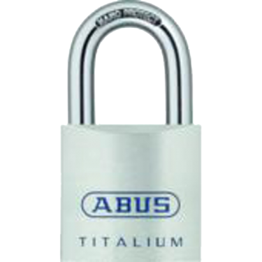 Click Here To Enlarge This Photo Of L21627 - ABUS Titalium 80TI Series Open Shackle 45mm Padlock KA '8012'