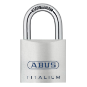 L23588 - ABUS Titalium 80TI Series 60mm Open Shackle Padlock KD Boxed