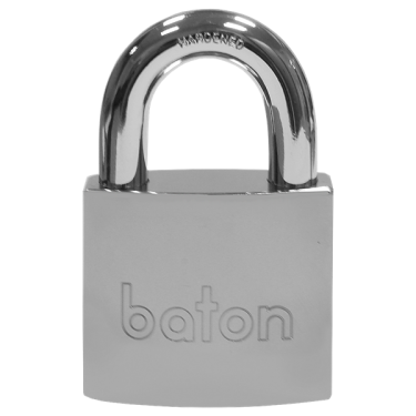 Click Here To Enlarge This Photo Of L22685 - BATON LOCK 6020 Series Open Shackle 30mm Brass Padlock With Disc Mechanism KD