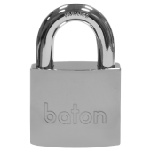 L22685 - BATON LOCK 6020 Series Open Shackle 30mm Brass Padlock With Disc Mechanism KD
