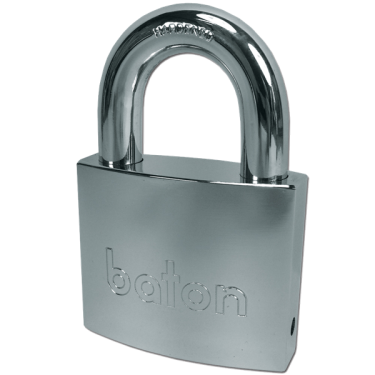 Click Here To Enlarge This Photo Of L22686 - BATON LOCK 6020 Series Open Shackle 40mm Brass Padlock With Disc Mechanism KD