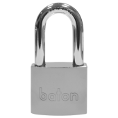 L22687 - BATON LOCK 6020 Series Long Shackle 45mm Brass Padlock With Disc Mechanism KD