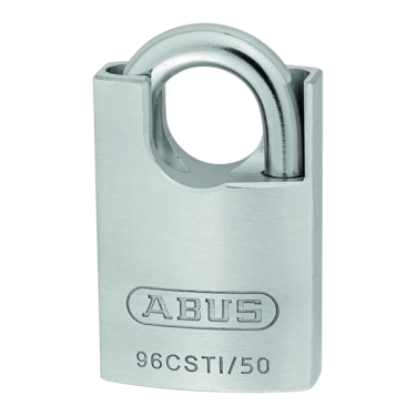 Click Here To Enlarge This Photo Of L25523 - ABUS Titalium 96TICS Series Closed Shackle 50mm Padlock KD Boxed