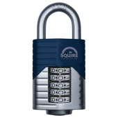L27230 - SQUIRE Vulcan 60mm Open Boron Shackle Combination Padlock KD