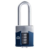 L27219 - SQUIRE Warrior 55mm Long Shackle Combination Padlock