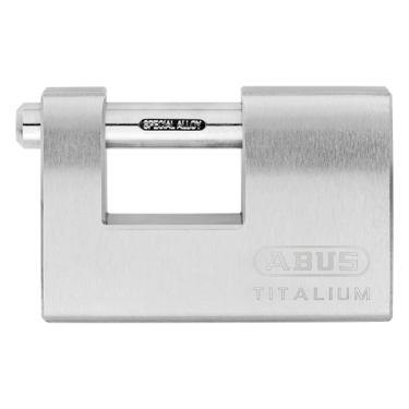 Click Here To Enlarge This Photo Of L25656 - ABUS Titalium 98TI Series 90mm Sliding Shackle Padlock KA '7568' Boxed
