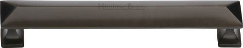 Click Here To Enlarge This Photo Of C2231 152-MB Heritage Brass Cabinet Pull Pyramid Design 152mm ctc Matt Bronze Finish