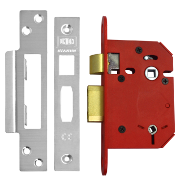 Click Here To Enlarge This Photo Of L19773 - UNION J22WCS StrongBOLT Bathroom Lock 75mm Stainless Steel
