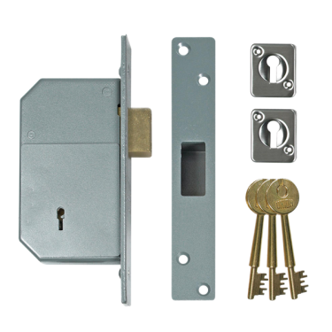 Click Here To Enlarge This Photo Of 209 - UNION C-Series 3G135 Detainer Deadlock 73mm Satin Chrome Keyed to Differ