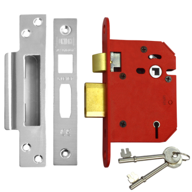 Click Here To Enlarge This Photo Of L19745 - UNION J2205 StrongBOLT 5 Lever Sashlock 75mm Stainless Steel Keyed to Differ