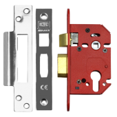 L19776 - UNION JL22EUS StrongBOLT Euro Sashcase 64mm Stainless Steel