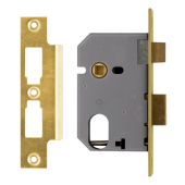 10416 - UNION L2241 Oval Sashcase 64mm Polished Brass