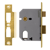 10415 - UNION L2241 Oval Sashcase 75mm Polished Brass