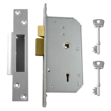 Click Here To Enlarge This Photo Of 222 - UNION C-Series 3K70 Detainer Sashlock 73mm R/H Satin Chrome Keyed to Differ