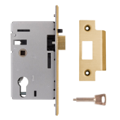 L5102 - UNION L2349 Euro Nightlatch Case 77mm Polished Brass