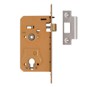 9139 - UNION L2370 Euro / Oval Nightlatch Case 95mm Satin Chrome