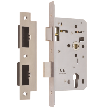 Click Here To Enlarge This Photo Of L29188 - UNION 60mm HD72 DIN Mortice Escape Sash Lock Case Square
