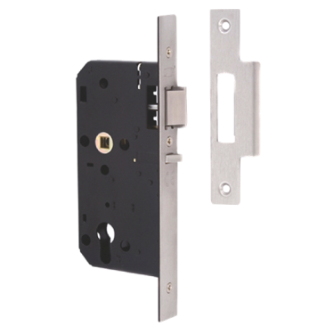 Click Here To Enlarge This Photo Of L17302 - UNION JL2C25 DIN Euro Deadlocking Nightlatch Case 83mm Stainless Steel Square