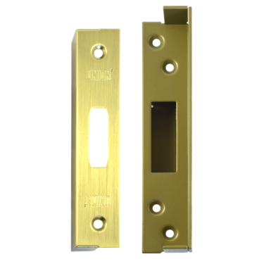 Click Here To Enlarge This Photo Of L16624 - Union J2100REB Rebate to suit Strongbolt Deadlocks 25mm Polished Brass