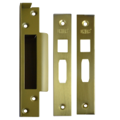 L16619 - Union J2200REB Rebate to suit Strongbolt Sashlocks 13mm Polished Brass