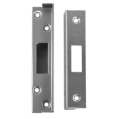 489 - UNION 3G114 Rebate to suit 3G114, 3G114E & 3G115 Deadlocks 13mm Satin Chrome