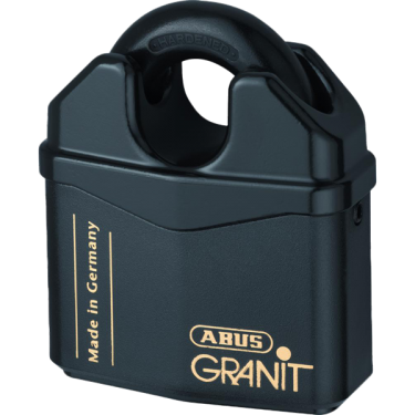 Click Here To Enlarge This Photo Of L19050 - ABUS 37 Series Granit `Plus` Mechanism Solid Steel Rekeyable Closed Shackle Padlock 79mm KD