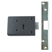 9792 - UNION FB2 101mm Fire Brigade 2 Lever Rim Deadlock L/H