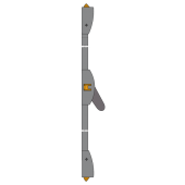L25216 - DORMAKABA PHA 3 Point Antithrust Panic Latch