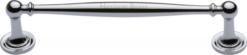 Click Here To Enlarge This Photo Of C2533 152-PC Heritage Brass Cabinet Pull Colonial Design 152mm ctc Polished Chrome Finish