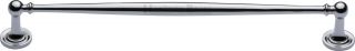C2533 254-PC Heritage Brass Cabinet Pull Colonial Design 254mm ctc Polished Chrome Finish