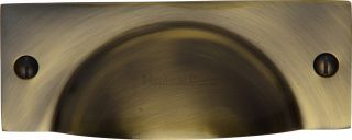 C2762-AT Heritage Brass Drawer Pull Cheshire Design Antique Brass Finish