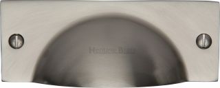 C2762-SN Heritage Brass Drawer Pull Cheshire Design Satin Nickel Finish