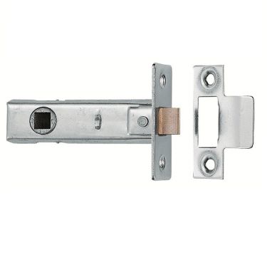 Click Here To Enlarge This Photo Of TL4 - Carlisle Brass Eurospec 3" Budget Tubular Mortice Latch Nickel Plated