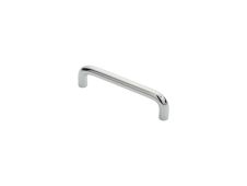 FTD460ACP - Carlisle Brass Fingertip Design 10mm D Handle (96mm c/c) 106mm Polished Chrome