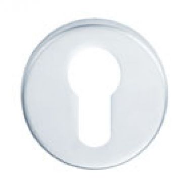 Click Here To Enlarge This Photo Of CSE1005SSS - Carlisle Brass Eurospec Euro Profile Escutcheon Satin Stainless Steel
