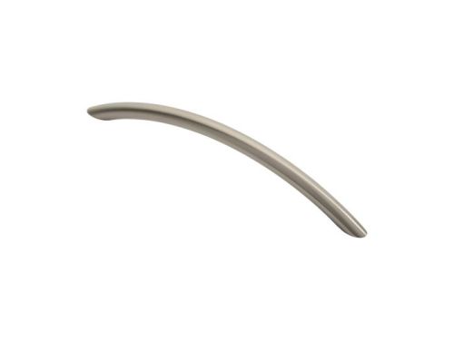 Click Here To Enlarge This Photo Of FTD450CSN - Carlisle Brass Fingertip Design 10mm Bow Handle (160mm c/c) 190mm Satin Nickel