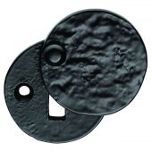 LF5546 - Carlisle Brass Ludlow Foundries Standard Key Covered Escutcheon Black Antique