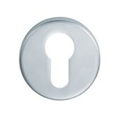 SZC001SC - Carlisle Brass Serozzetta Euro Profile Escutcheon (Concealed Fix) Satin Chrome
