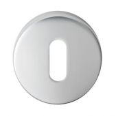 SZC003SC - Carlisle Brass Serozzetta Standard Key Escutcheon (Concealed Fix) Satin Chrome